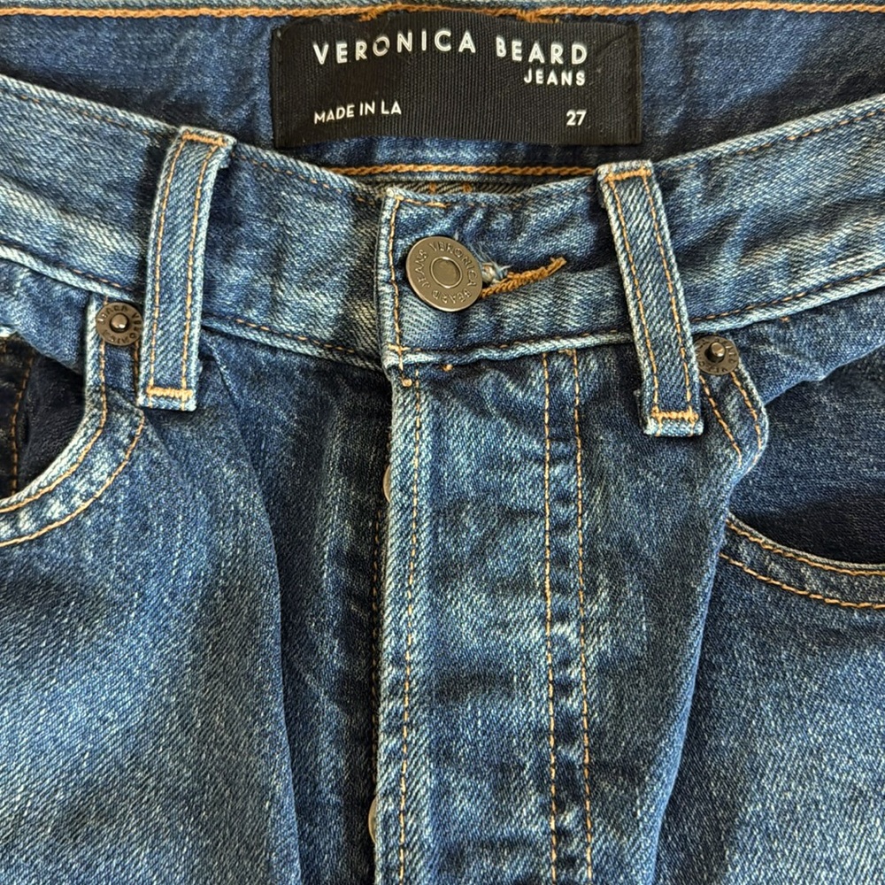 Veronica Beard Taylor Wide Leg Jeans